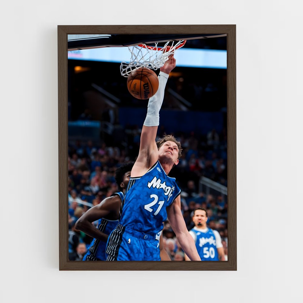 Poster Moritz wagner vol – affiche Basketball (vue 5)
